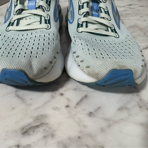 Women’s Brooks Glycerin GTS 20 Blue Glass/Marina/Legion Blue Running Shoe Size 9 - Picture 8 of 10